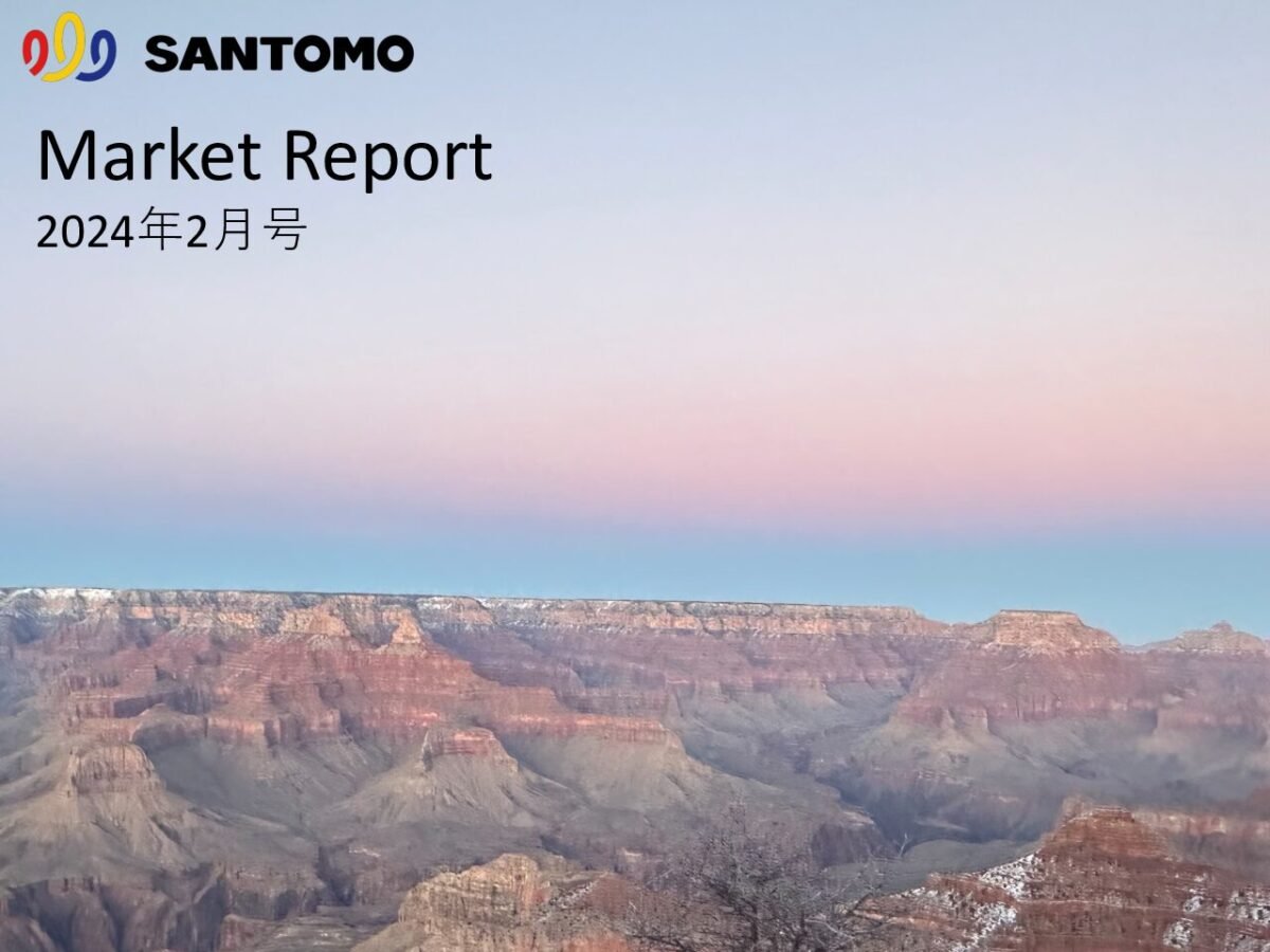 thumbnail of Market Report 2024年2月号